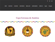 Tablet Screenshot of copacervezasdeamerica.com